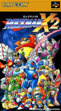 Rockman X2 (Japan) box cover front